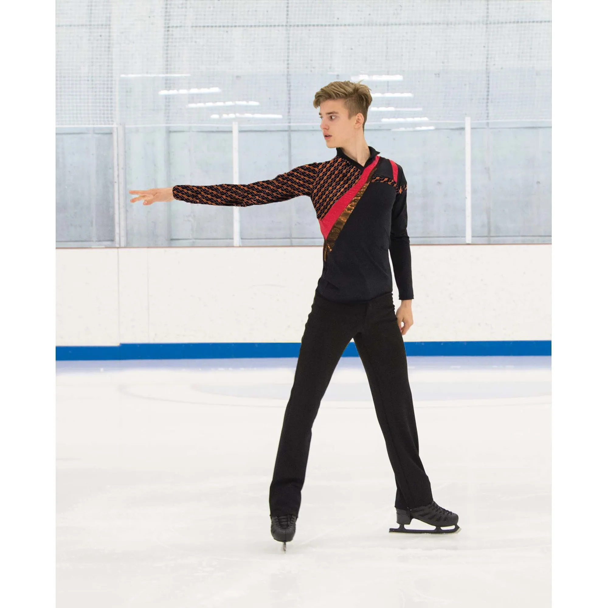 824 Competition Figure Skating Men's Power Point Shirt