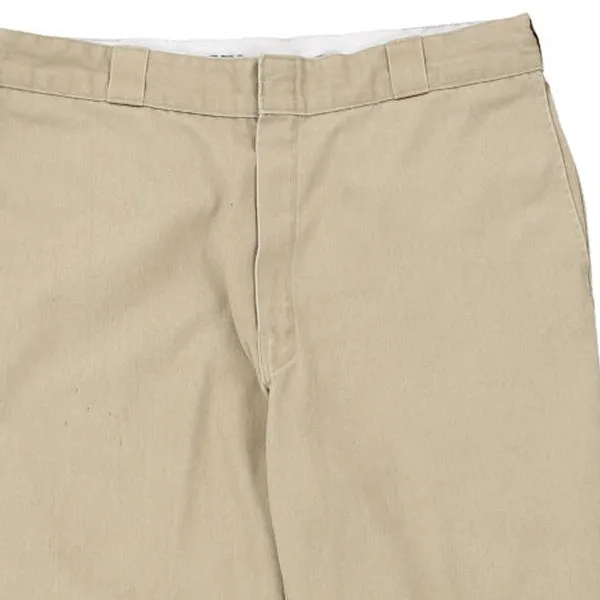 874 Dickies Chinos - 36W 26L Beige Cotton Blend