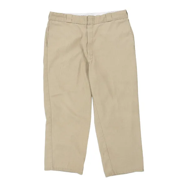 874 Dickies Chinos - 36W 26L Beige Cotton Blend