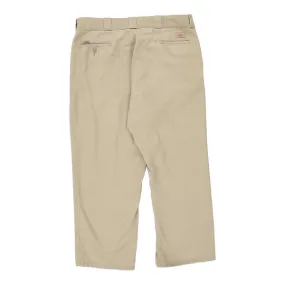 874 Dickies Chinos - 36W 26L Beige Cotton Blend