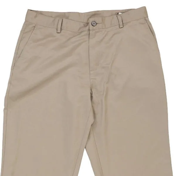 Adidas Chinos - 36W 33L Beige Polyester