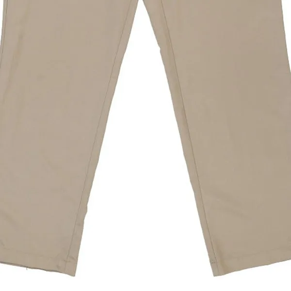 Adidas Chinos - 36W 33L Beige Polyester