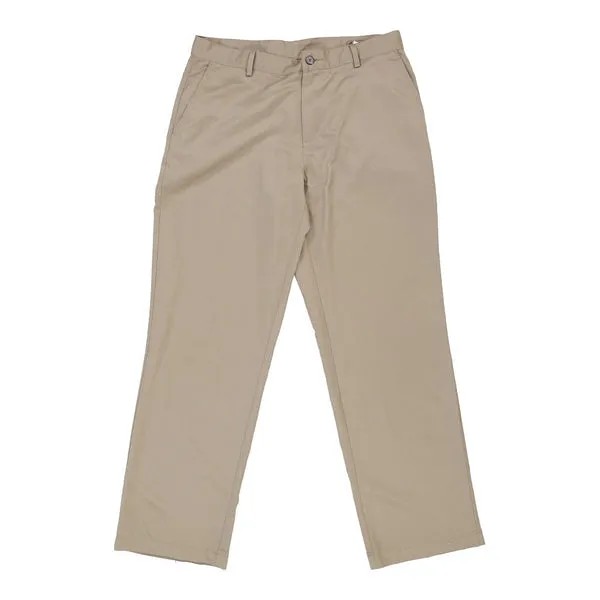 Adidas Chinos - 36W 33L Beige Polyester