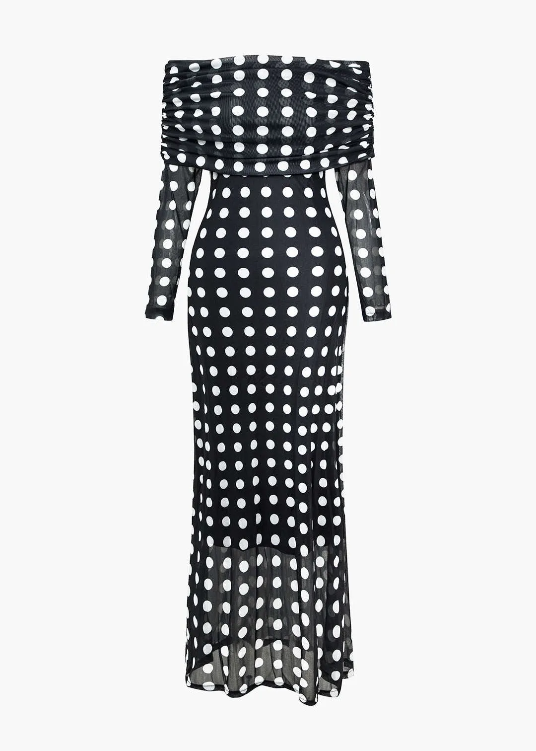 Alevtina Polka Dot Maxi Dress