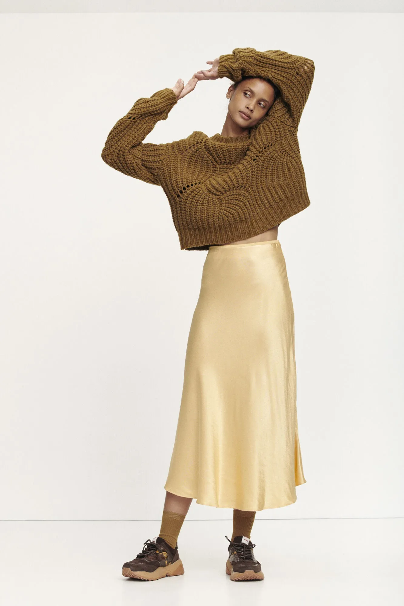 Alsop skirt 10447 - New Wheat - Samsoe