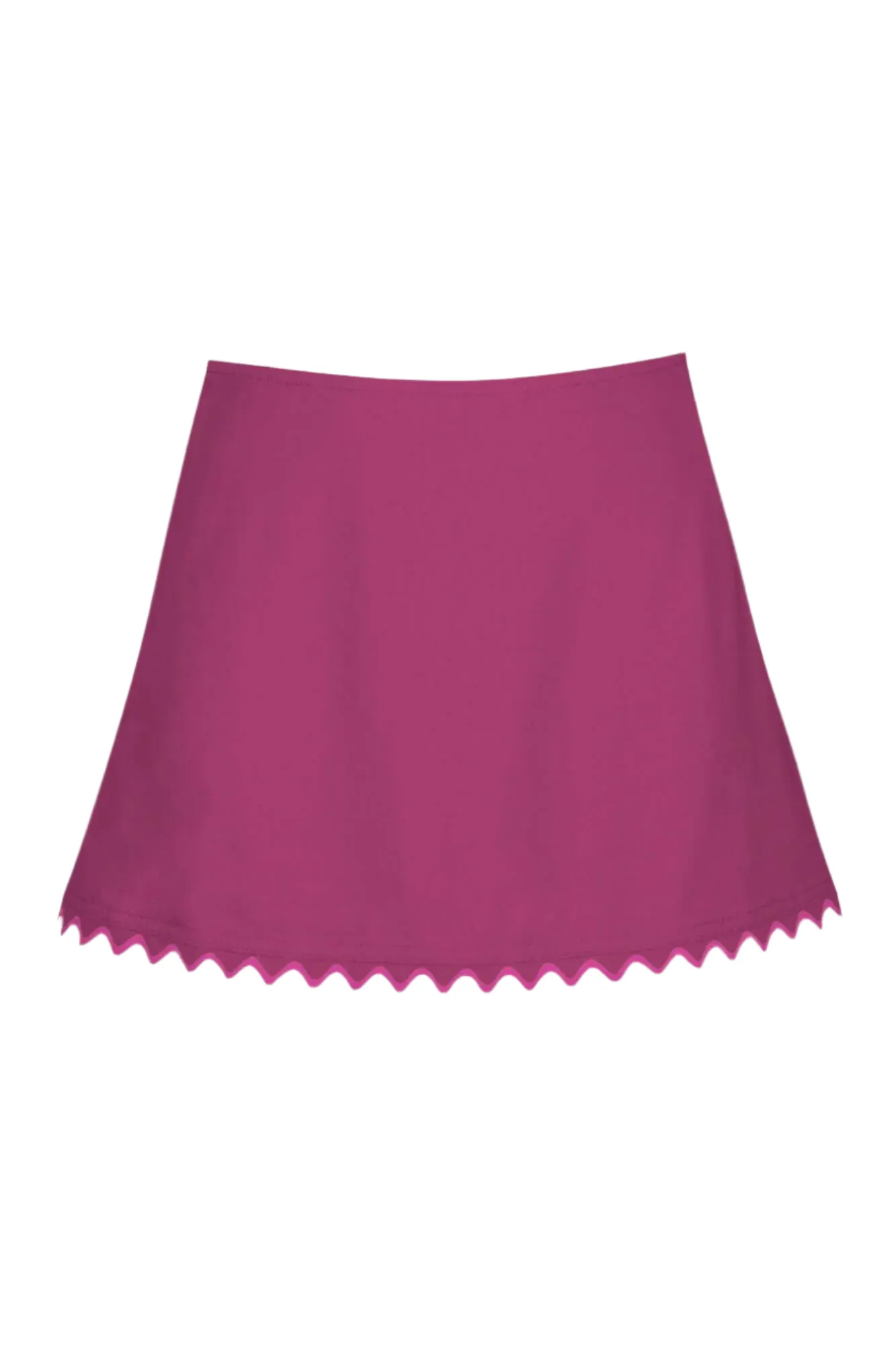 Amaya A-Line Skirt in Raspberry 432-C10