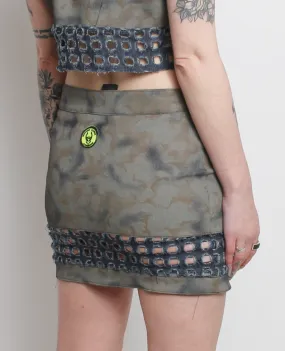 APOCALYPTIC SKIRT OLIVE CAMOUFLAGE V2