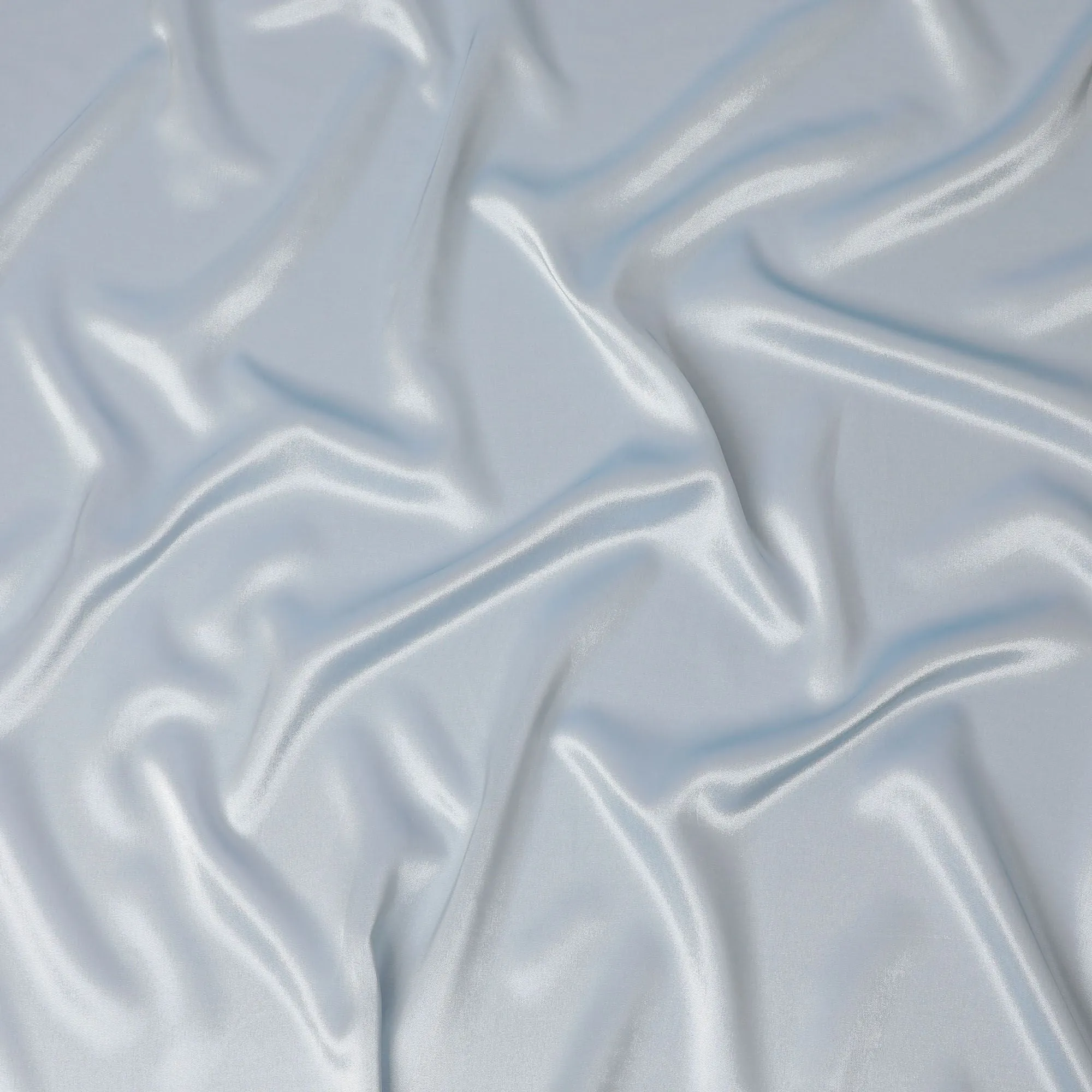 Baby blue Moonlight French Silk Lame Fabric - 110cm Width, Ethereal Glow-D18428