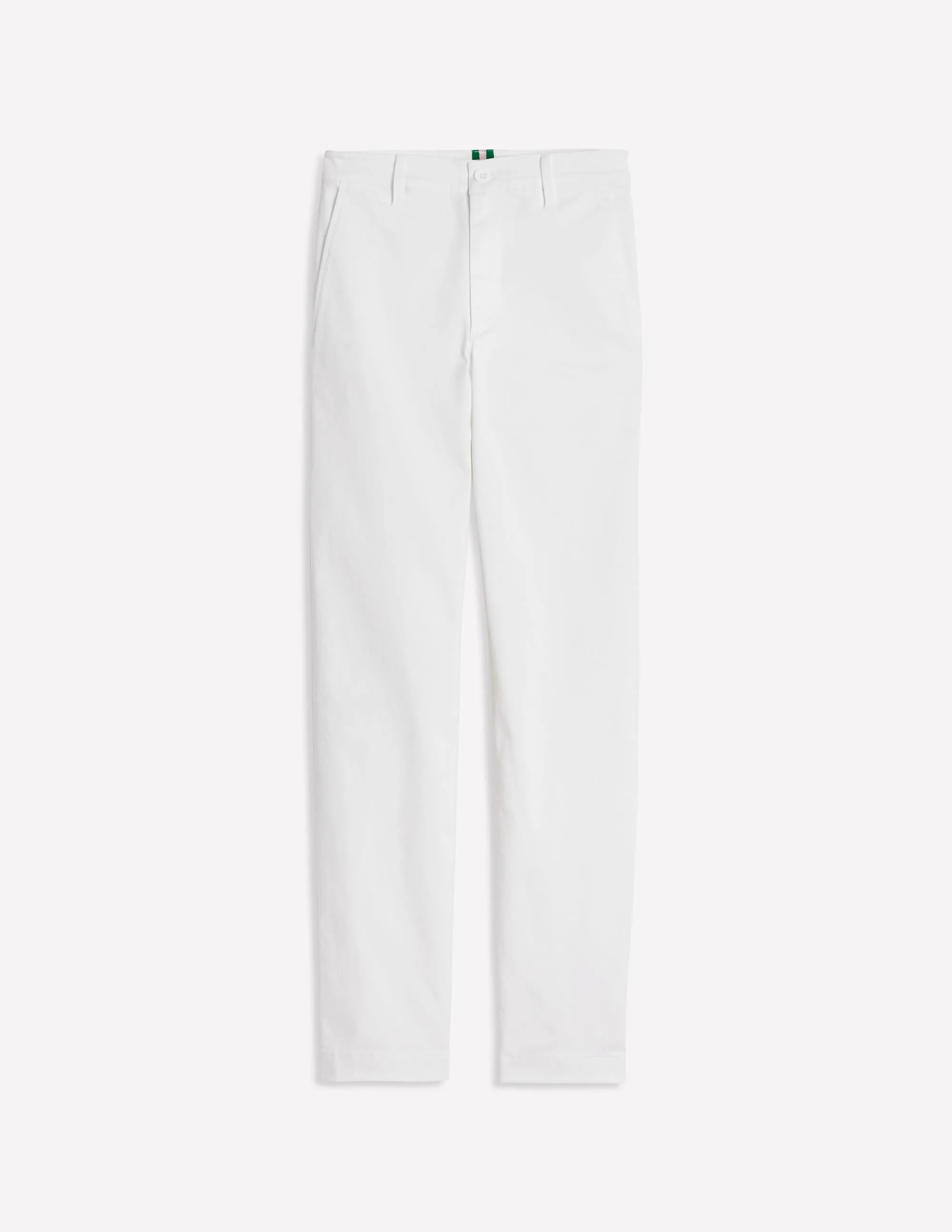 Barnsbury Tape Chino Trousers-White