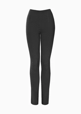 Bernita - Polka Dot Stretch Knit Leggings