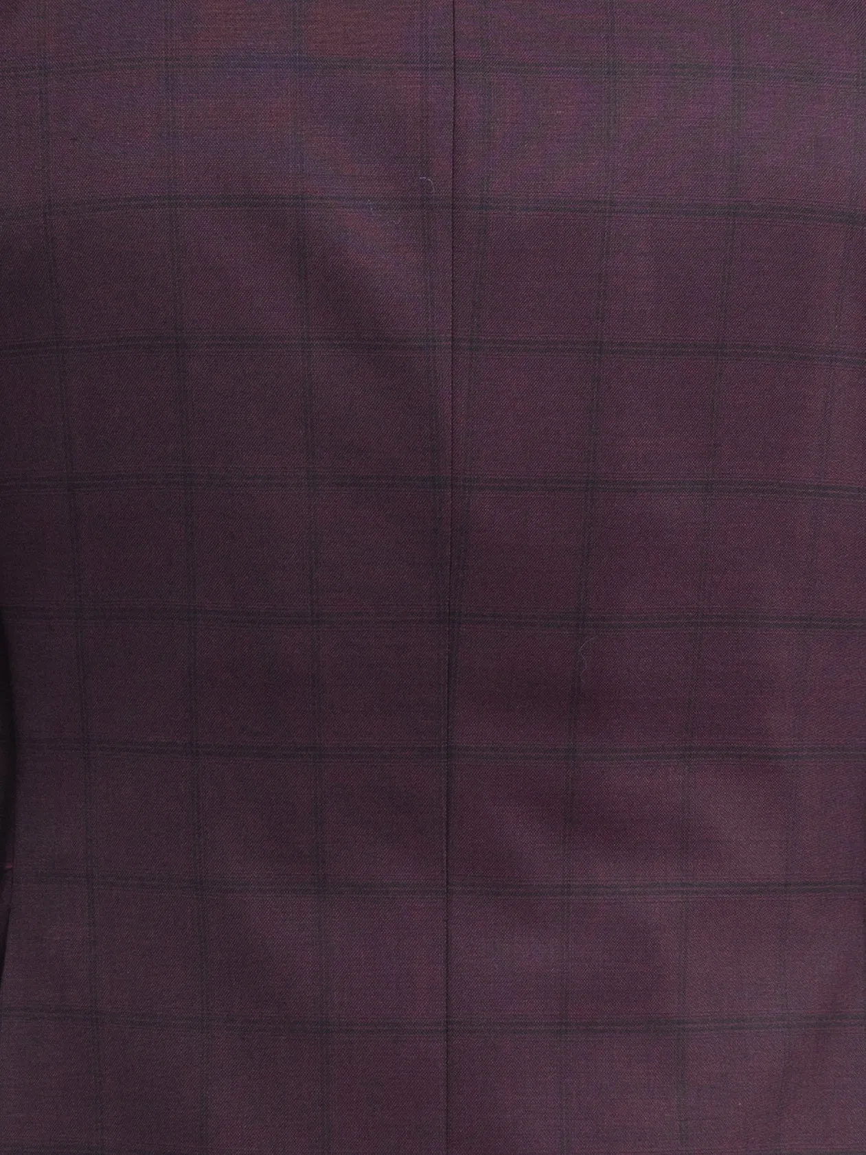 Blazer Descartes PlaidWine Red