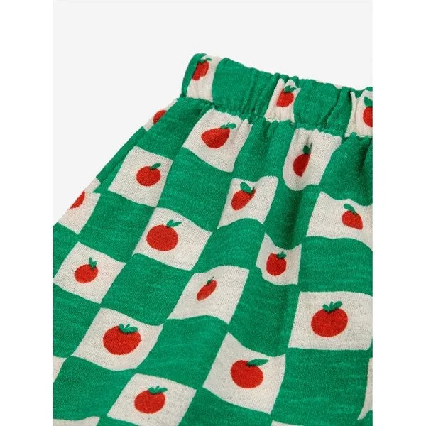 Bobo Choses Tomato All Over Skirt Mini Offwhite