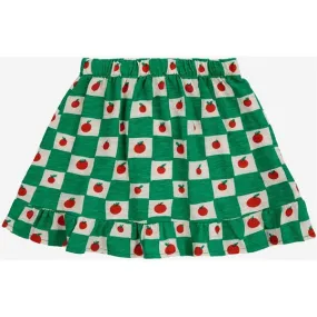 Bobo Choses Tomato All Over Skirt Mini Offwhite