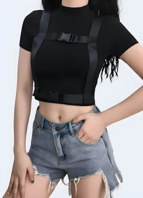 Buckle Crop Top