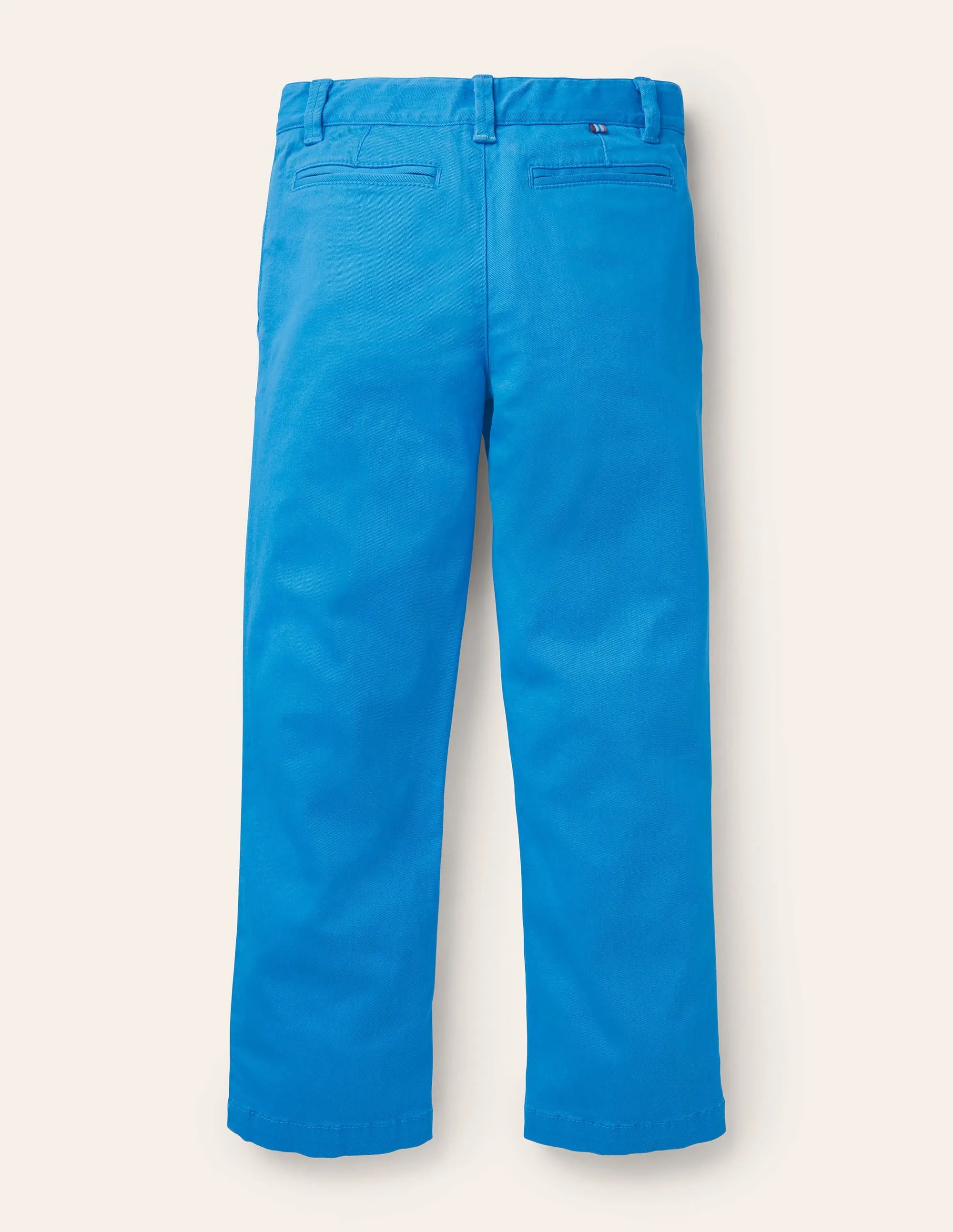 Chino Stretch Trousers-Moroccan Blue