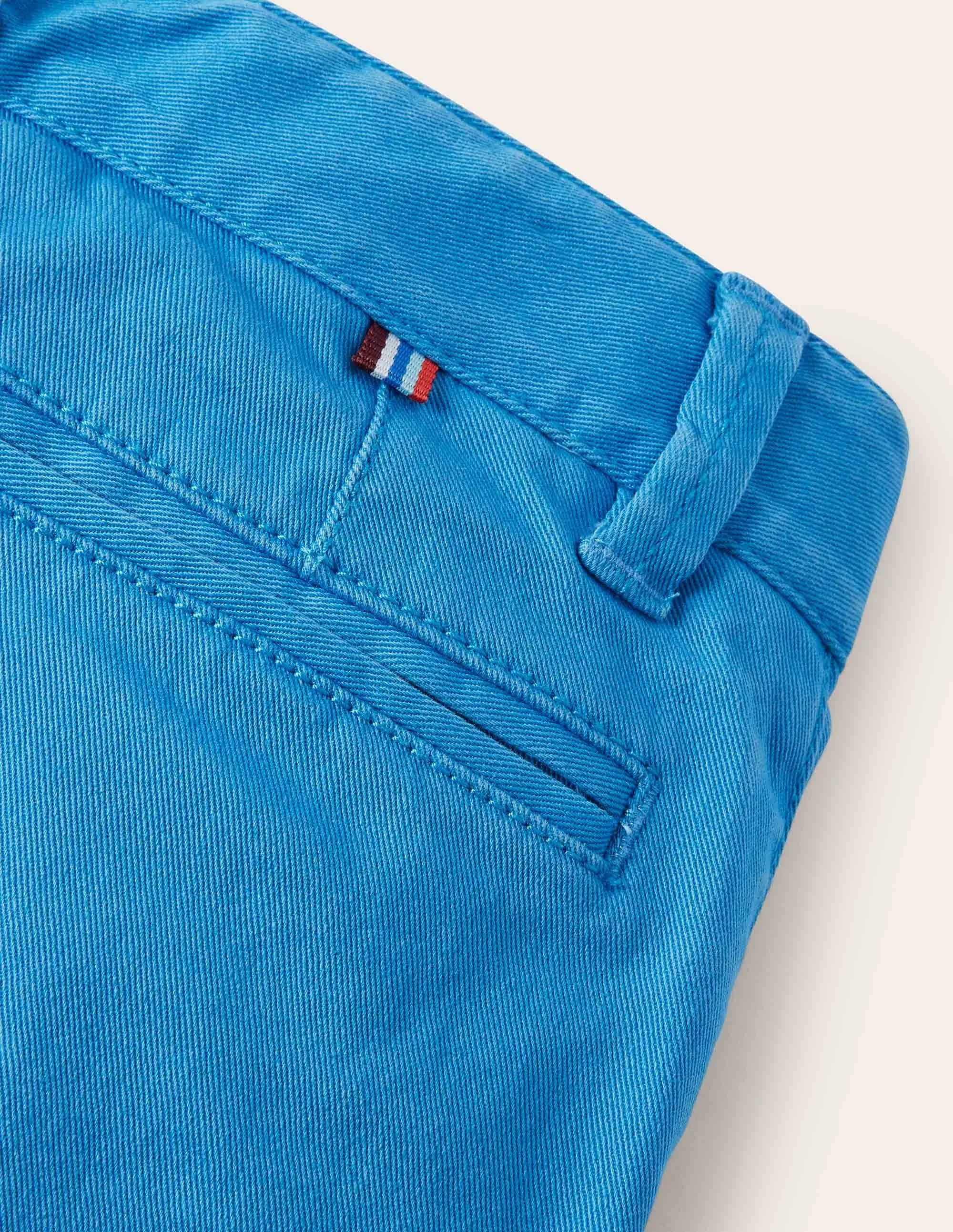 Chino Stretch Trousers-Moroccan Blue