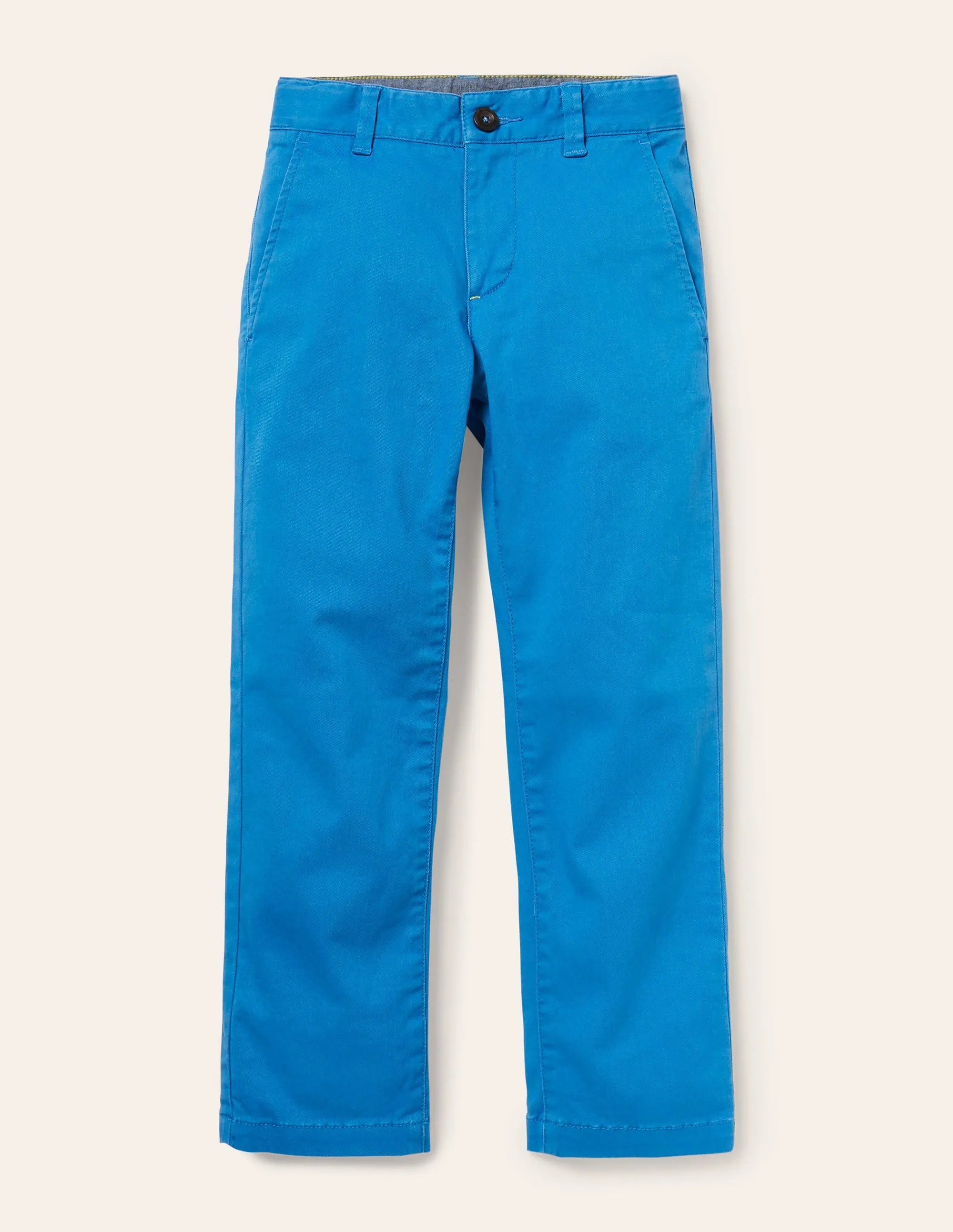 Chino Stretch Trousers-Moroccan Blue