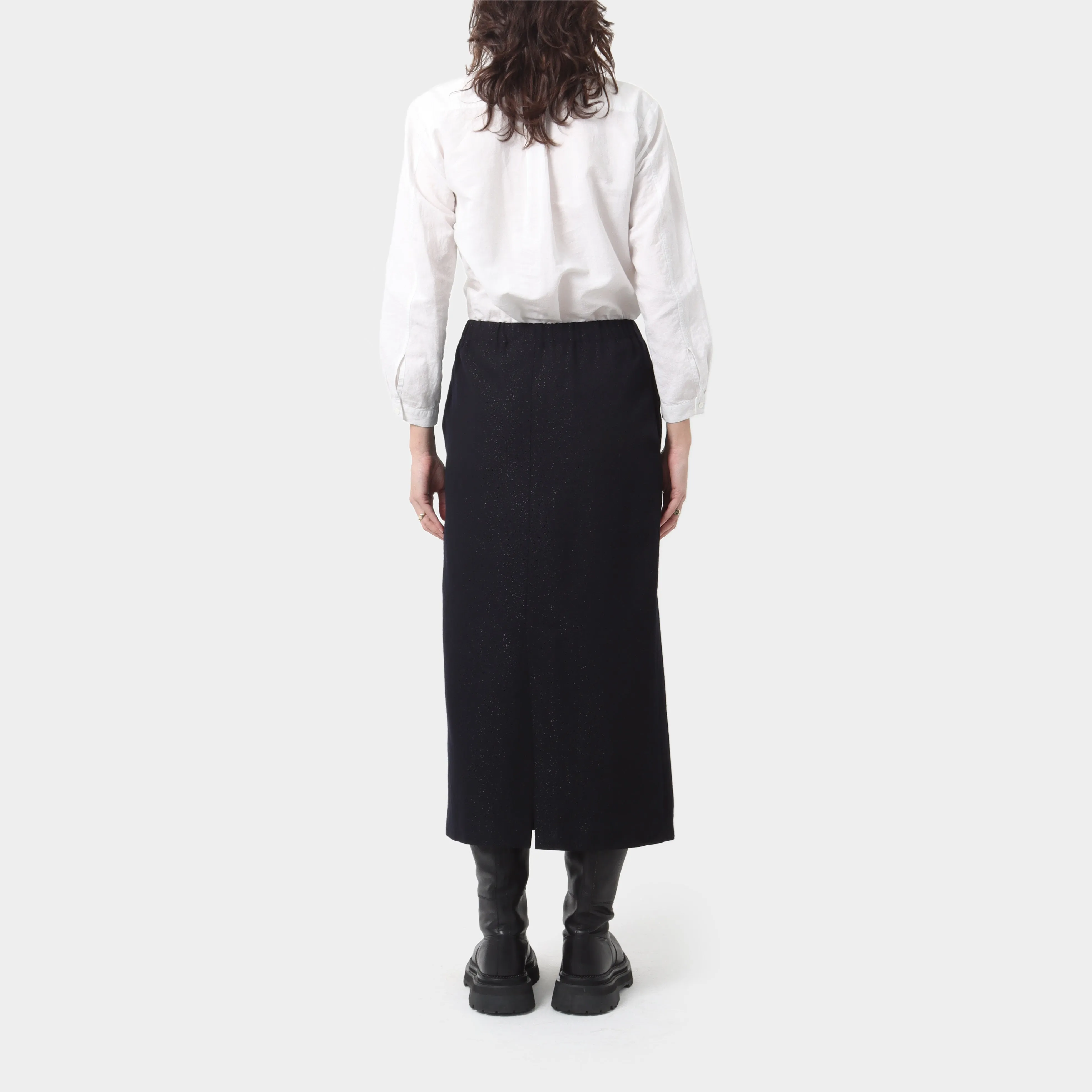 Comme des Garçons Flecked Wool Skirt