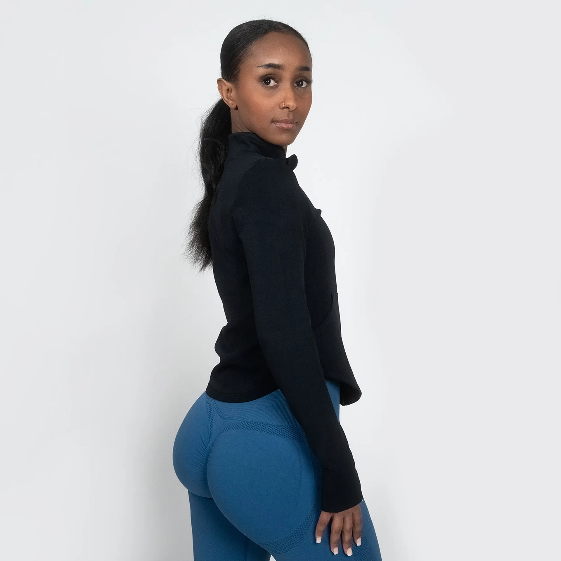 Contessa Pro Scrunch - Blue Leggings