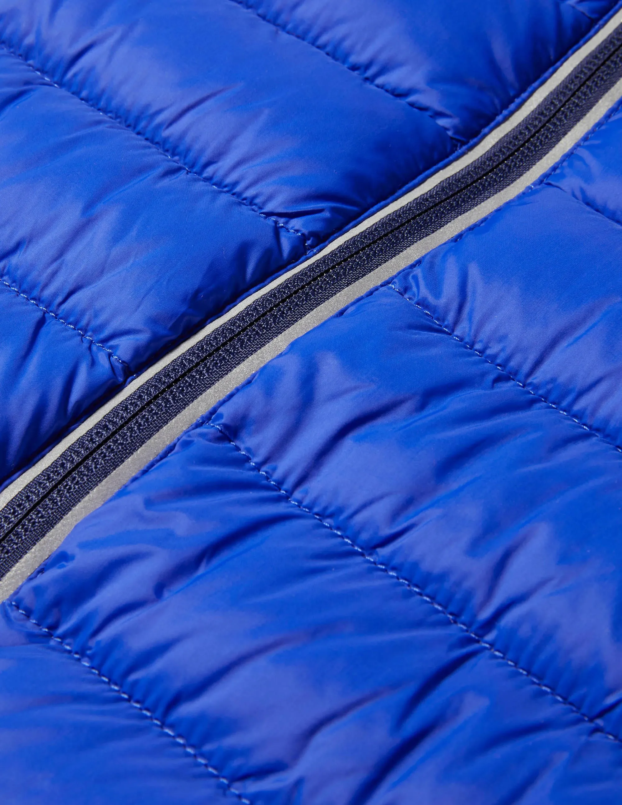 Cosy Pack-away Padded Jacket-Brilliant Blue