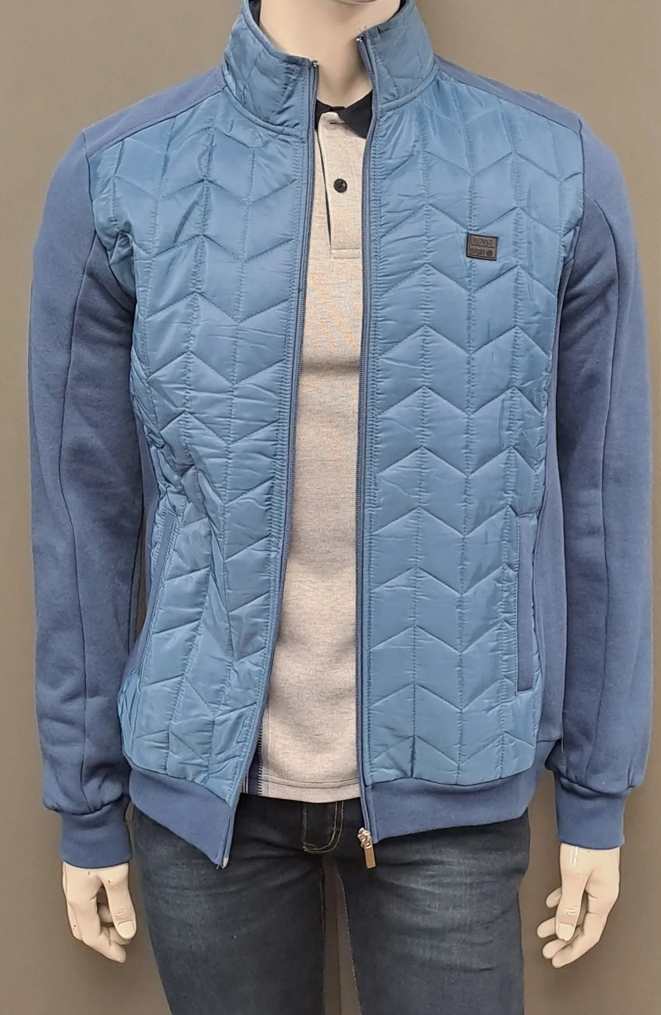 Diesel Issac Full Zip Through Jacket - Blue