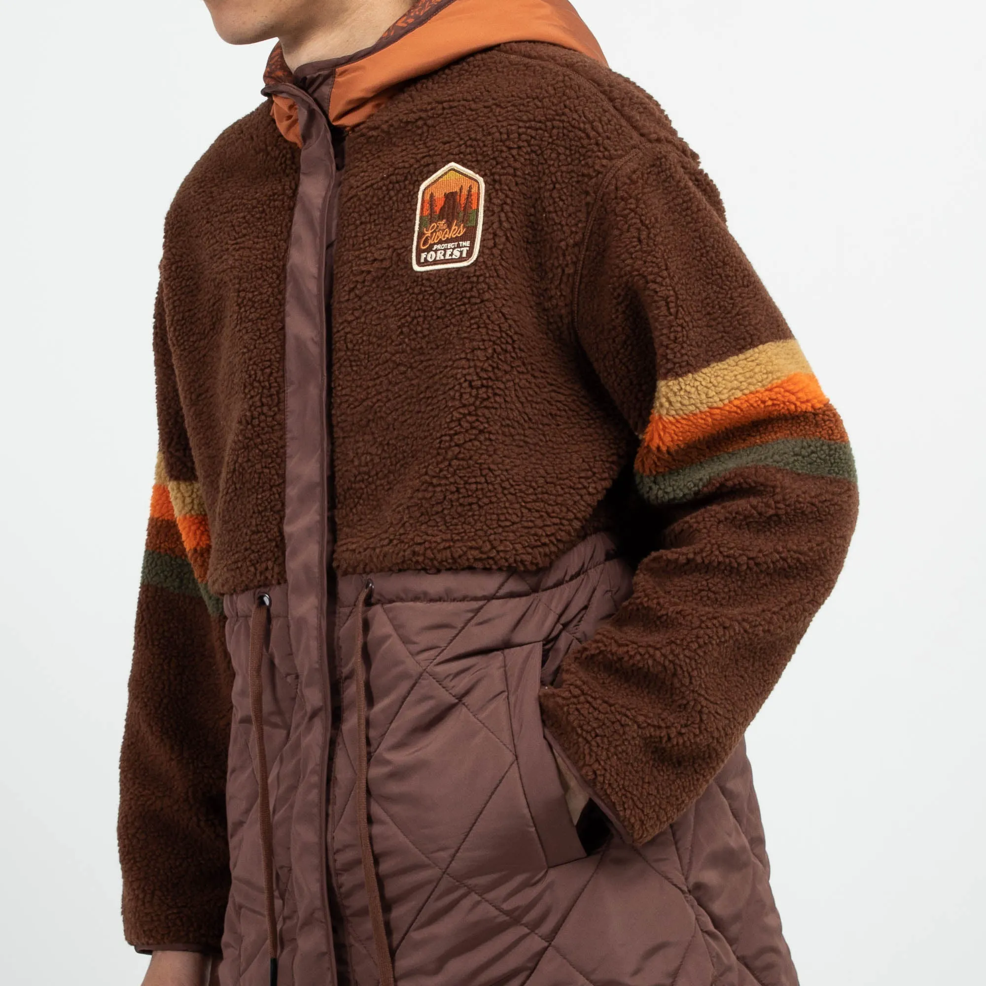 Ewoks Sherpa Puffer Jacket