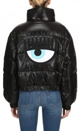 Eye Patch Down Jacket