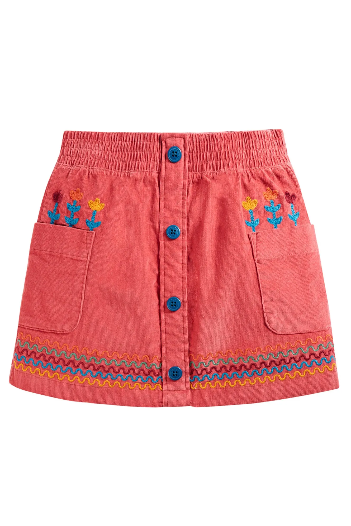 Frugi Claudia Cord Skirt Rosehip