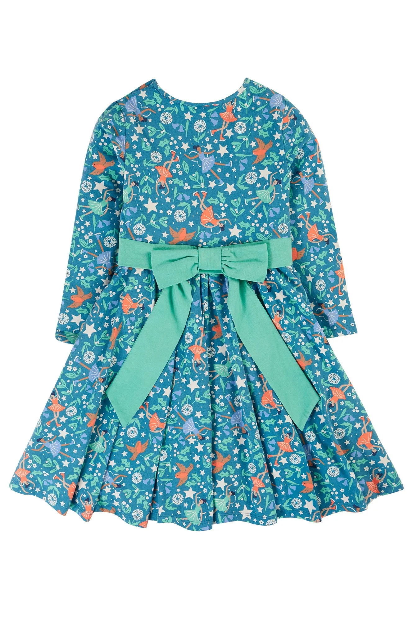 Frugi Party Skater Dress Enchanted Forest