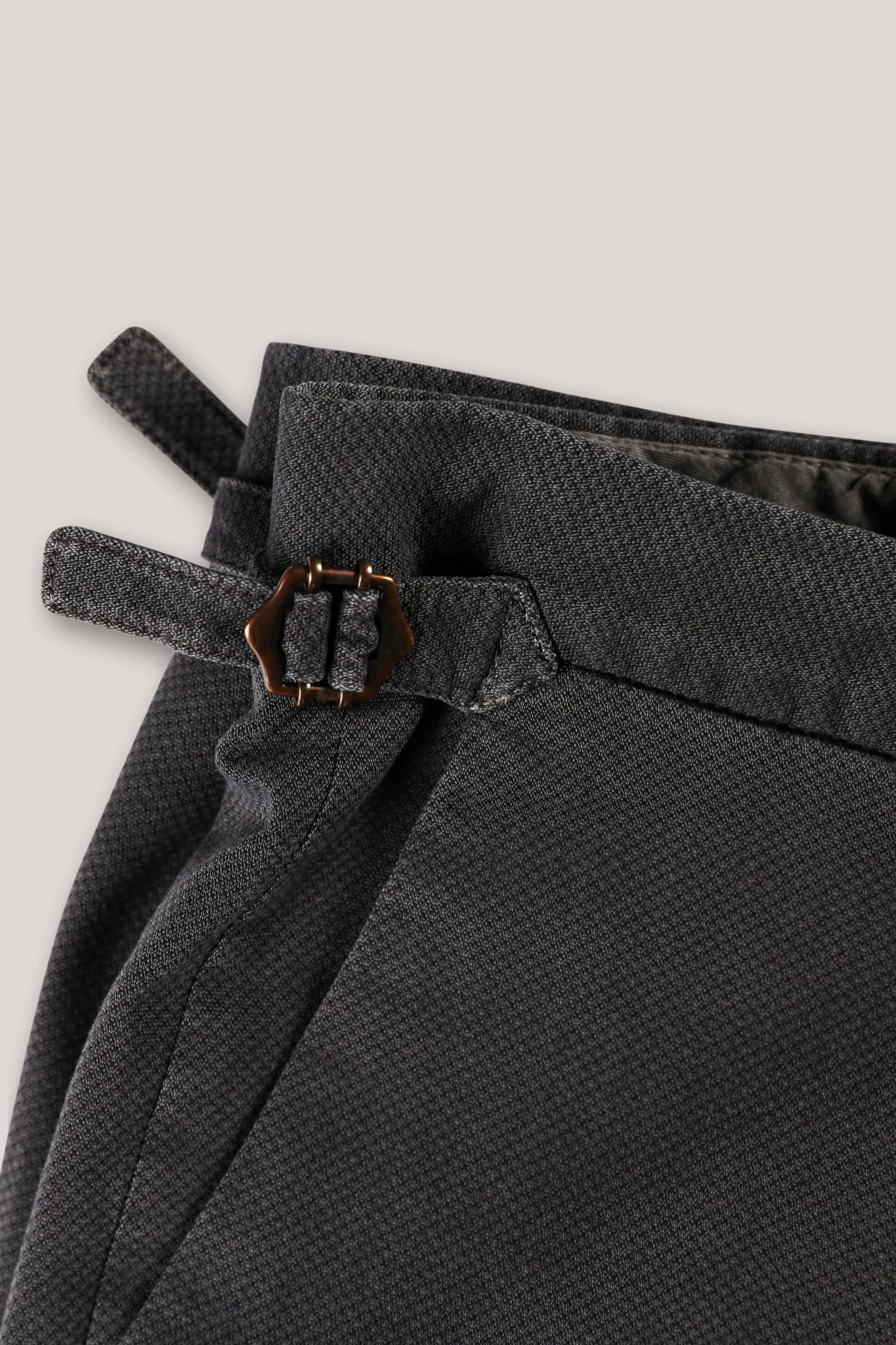 Italian Melange Chino - Slate