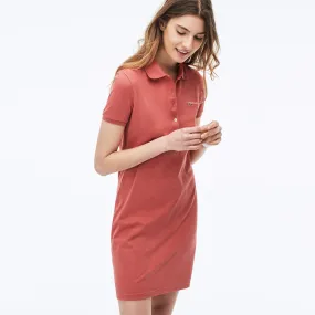 Lacoste Women's Stretch Cotton Mini Piqué Polo Dress EF8470-ZV9