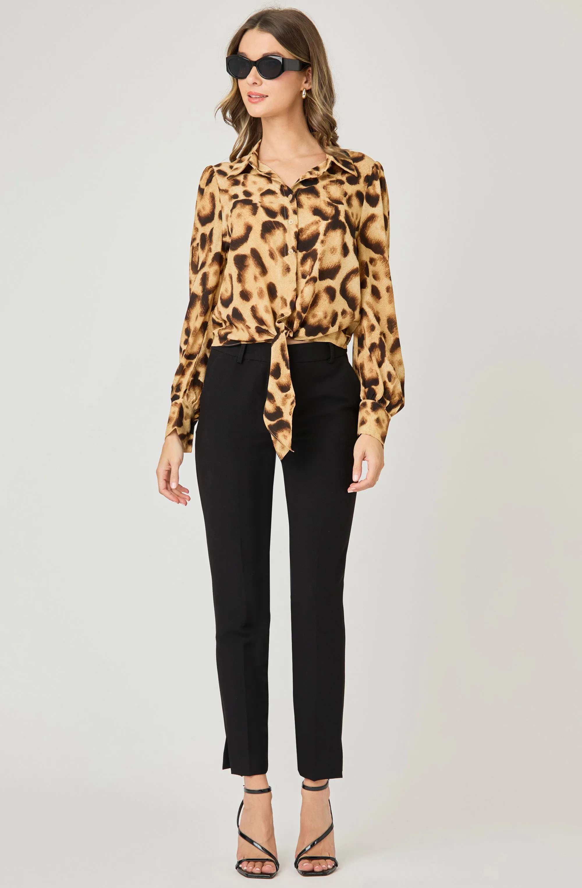 Leopard Printed Blouse