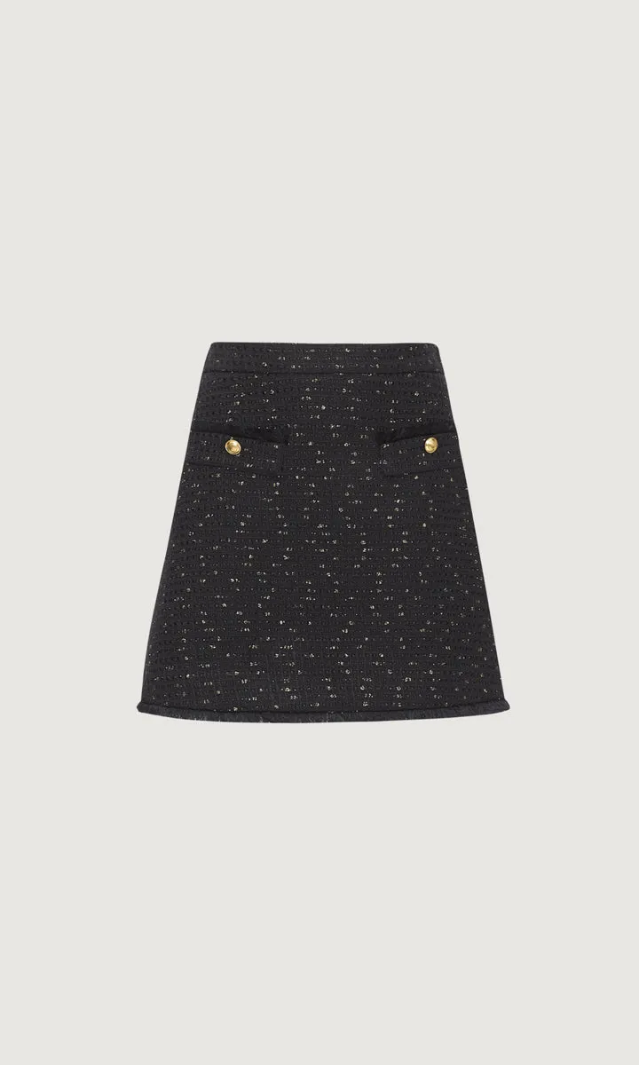 Marella Basket Weave Skirt