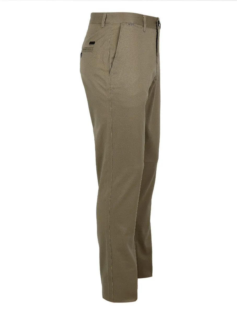 Men's Casual Cotton Chino - DAKOTA - Beige