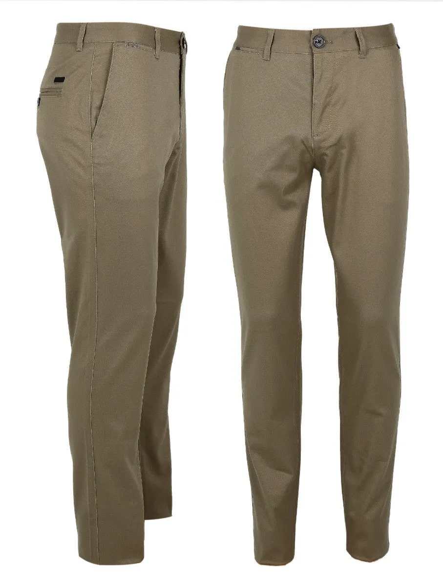 Men's Casual Cotton Chino - DAKOTA - Beige