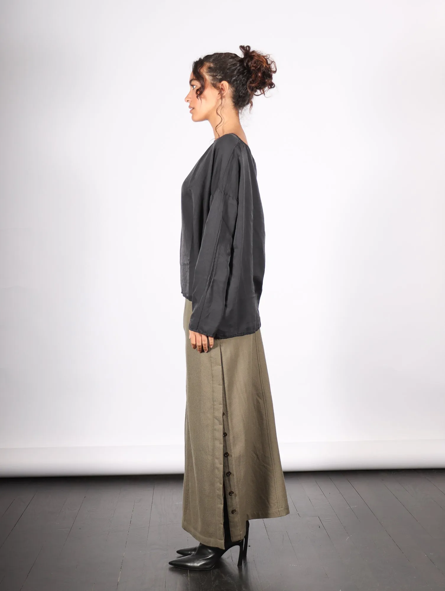 Minka Skirt in Moss by Nicholas K