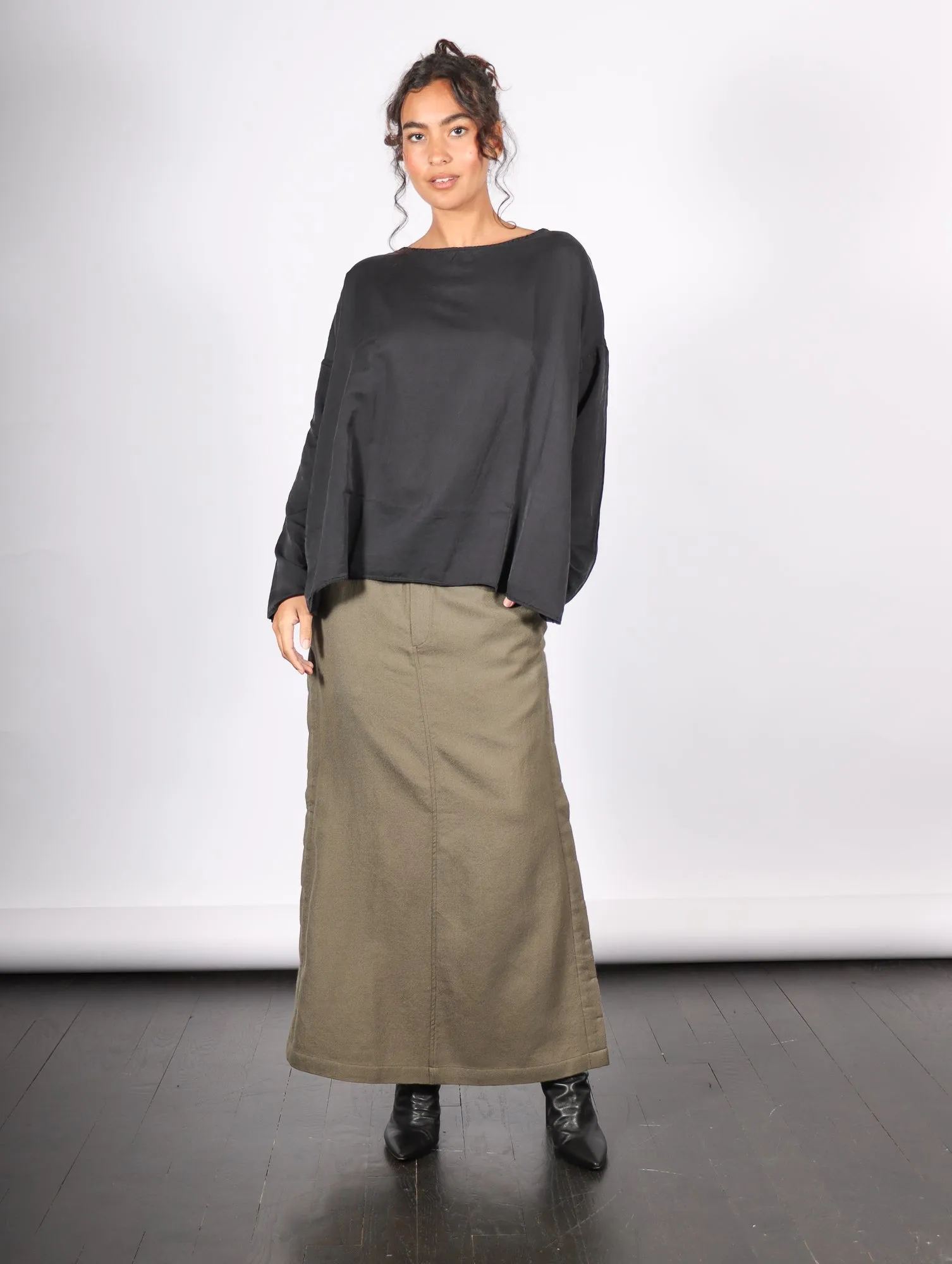 Minka Skirt in Moss by Nicholas K