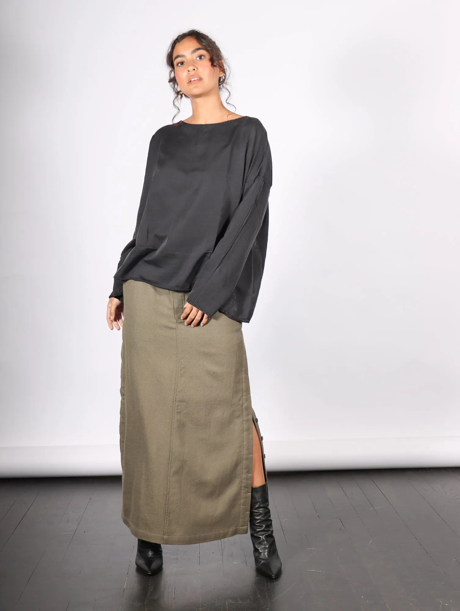 Minka Skirt in Moss by Nicholas K