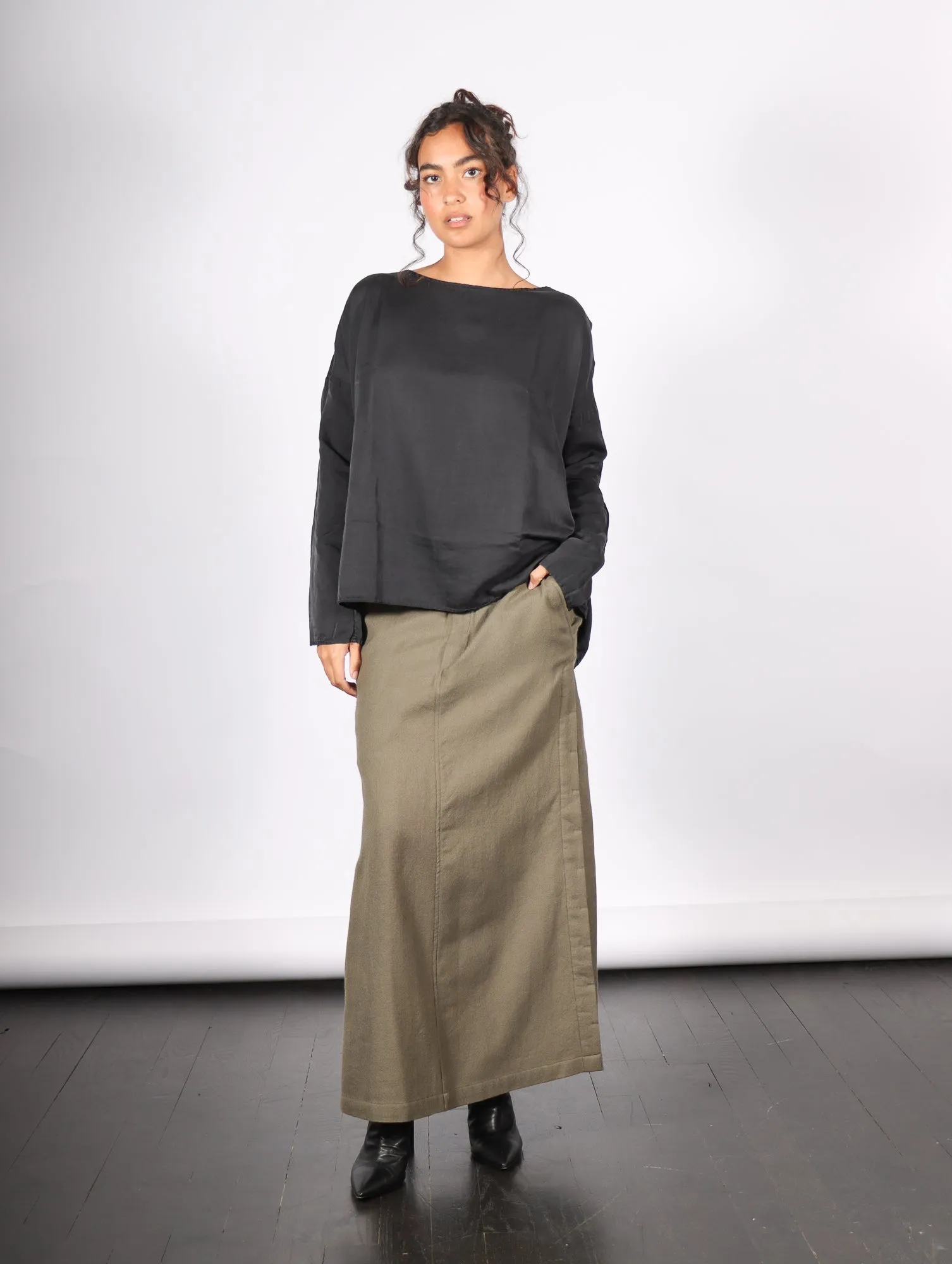 Minka Skirt in Moss by Nicholas K