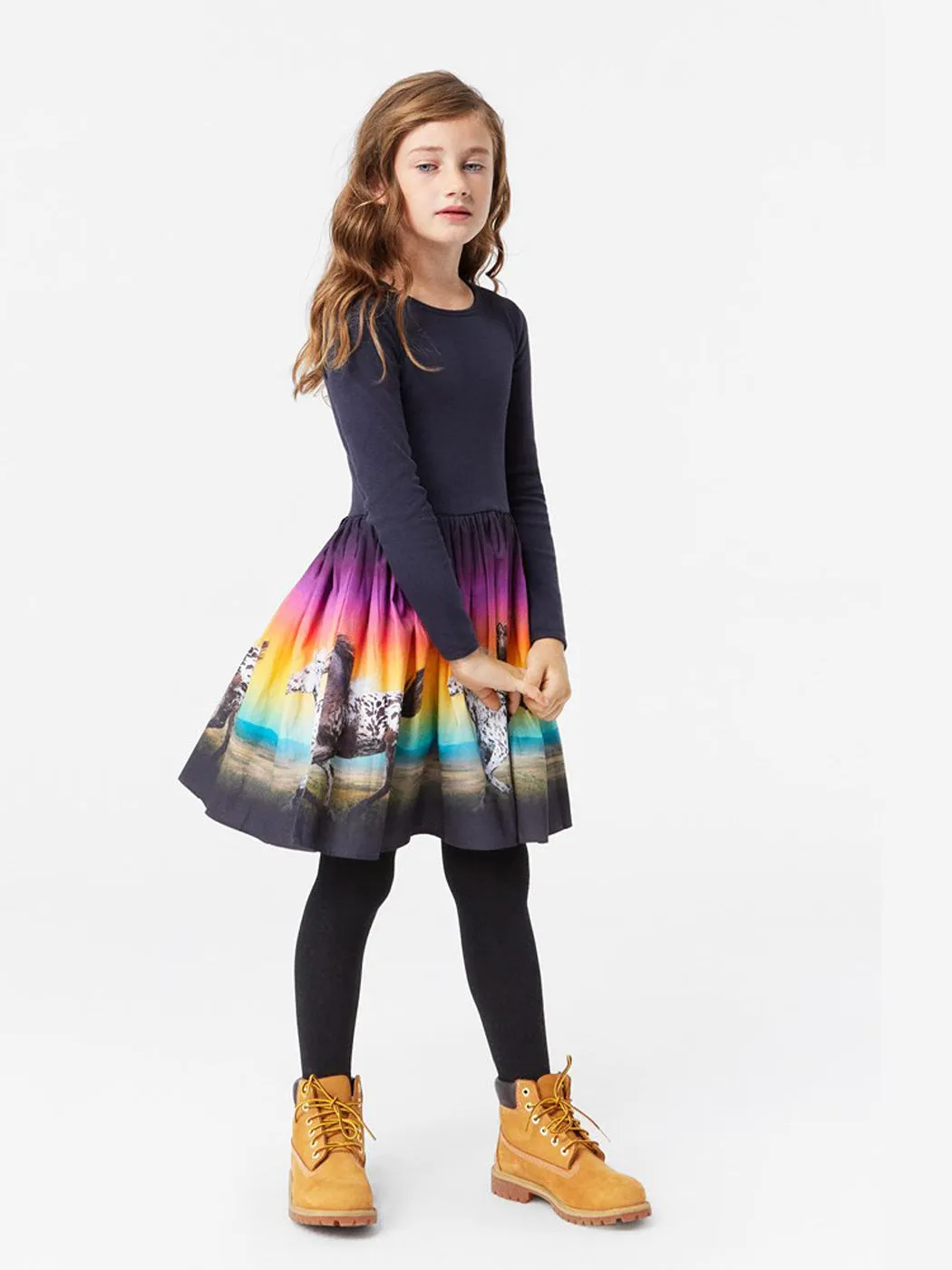 Molo Casie Dressed Up-print dress