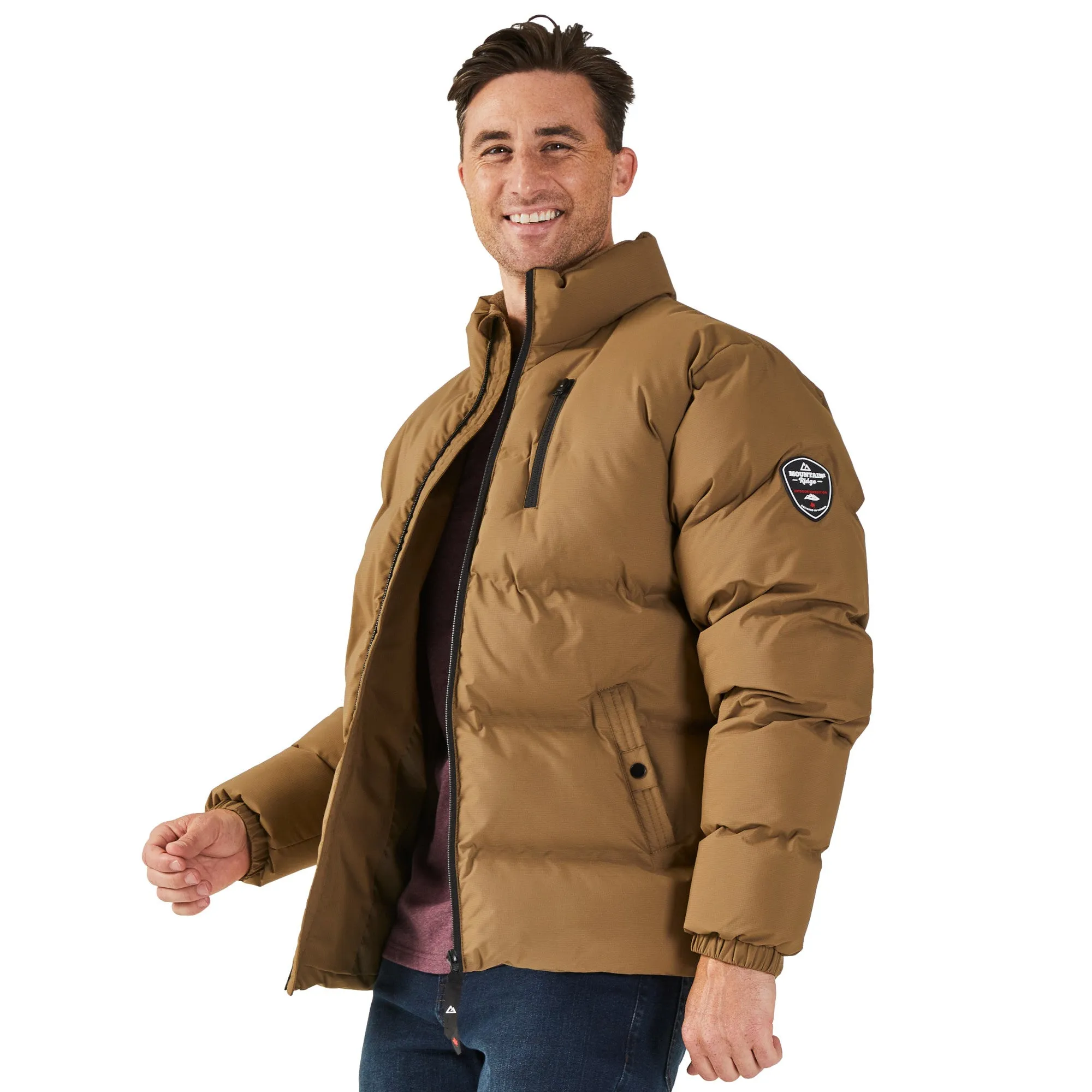 Mountain Ridge Men's Winter Puffer Jacket