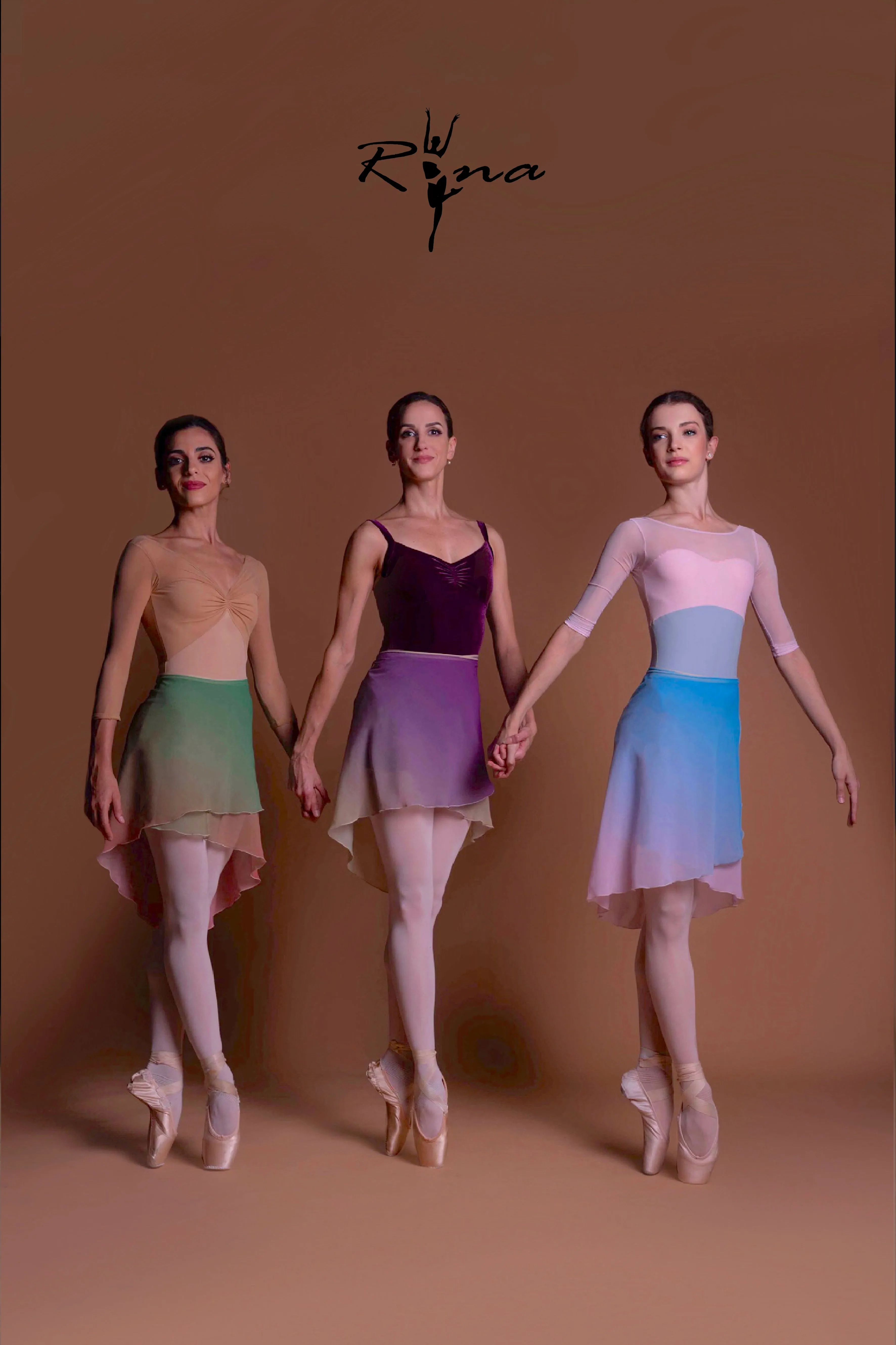 MULTI TONES BALLET SKIRTS