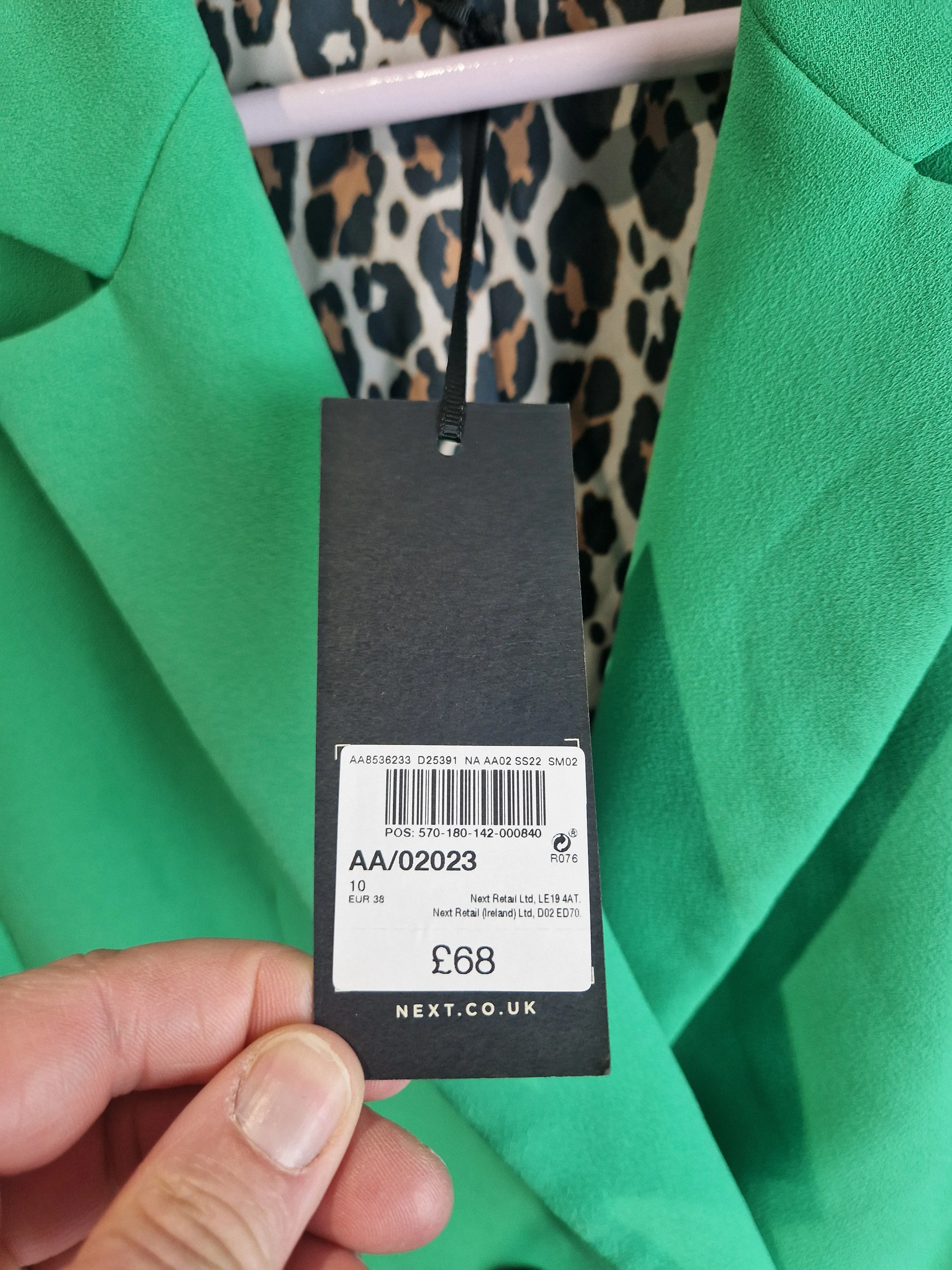 Myleen Klass green blazer - new - size 10