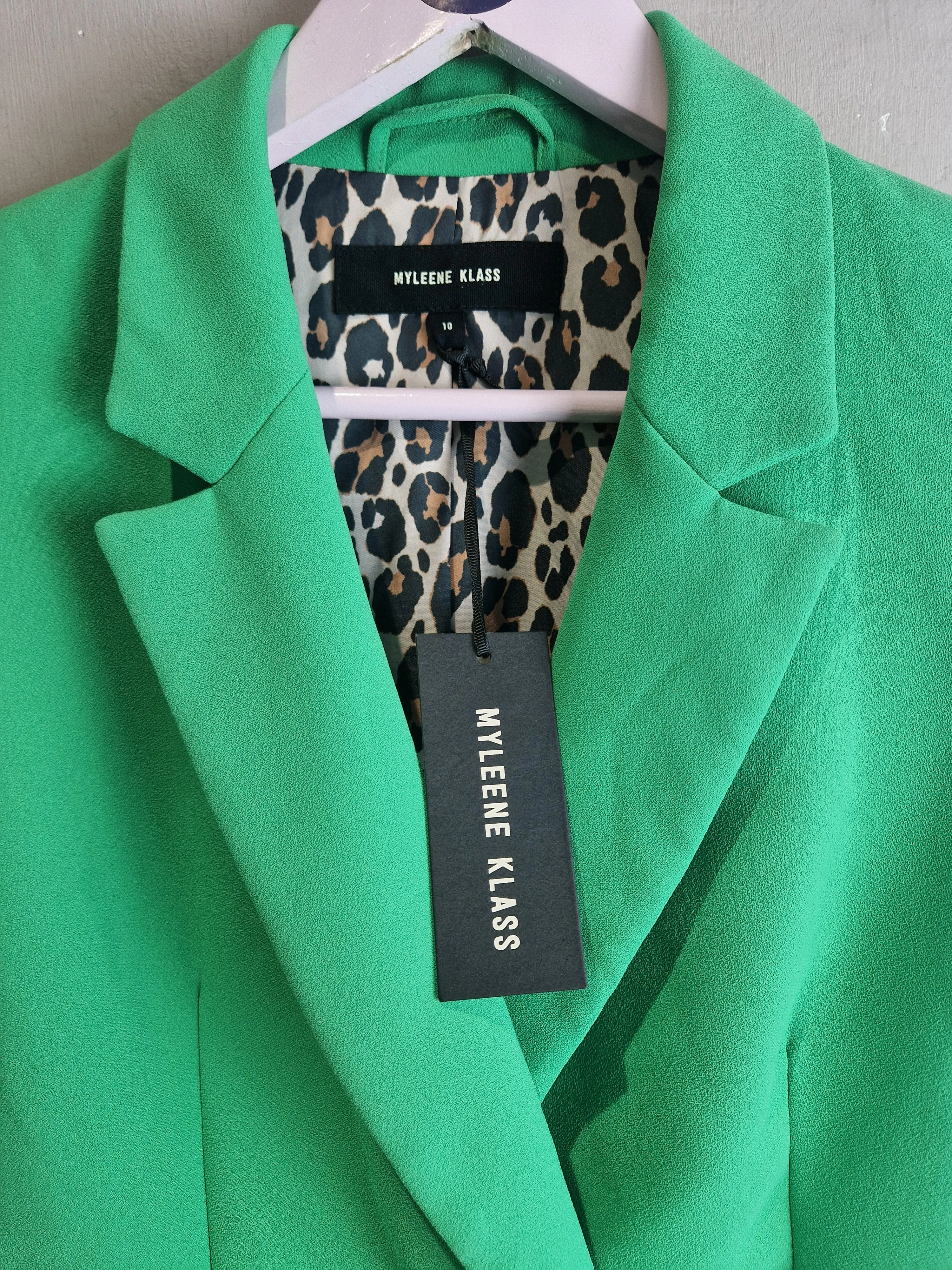 Myleen Klass green blazer - new - size 10