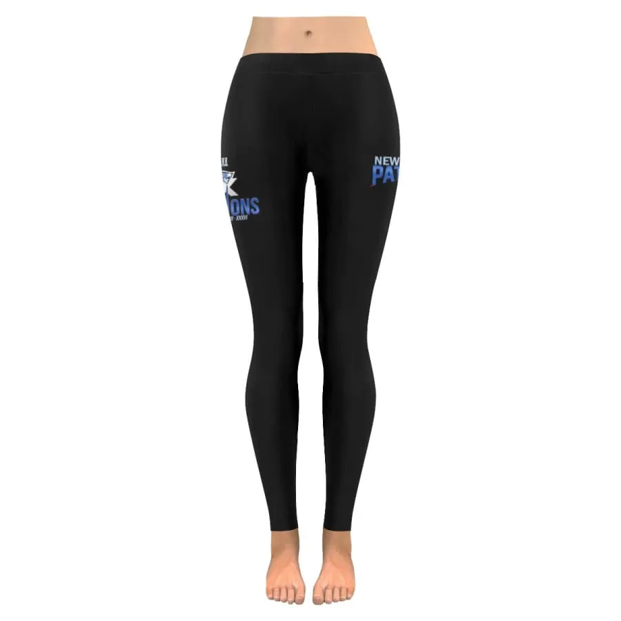 New england patriots Leggings Black| Nfl 6X Super bowl champions Yoga Pants