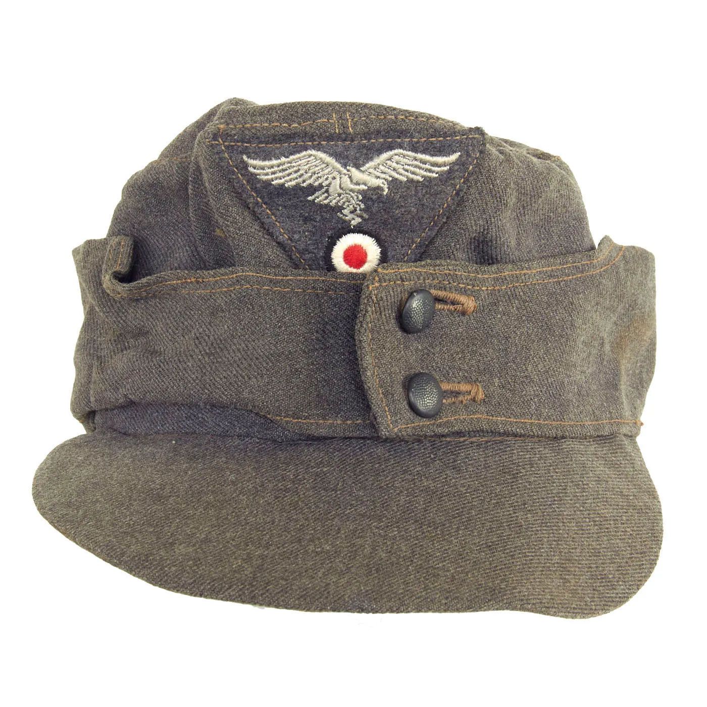 Original German WWII Luftwaffe M43 Summer Weight Einheitsmütze Field Cap