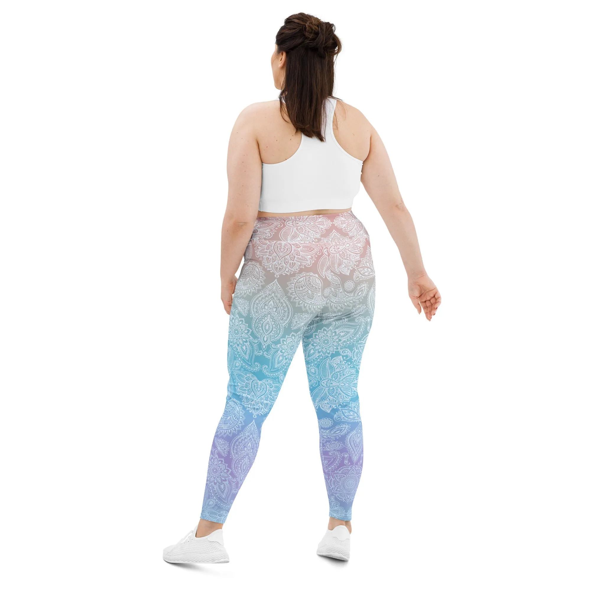 Pastel Spiritual Plus Size Leggings