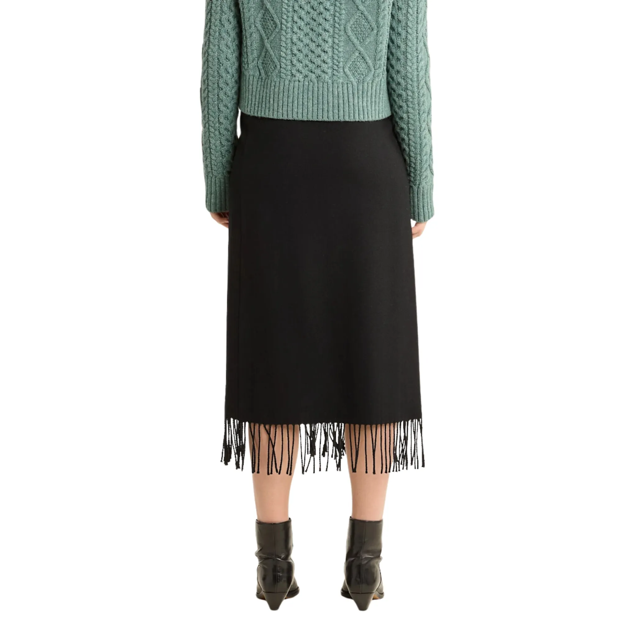 Pendleton Women's Wool Fringe Wrap Skirt