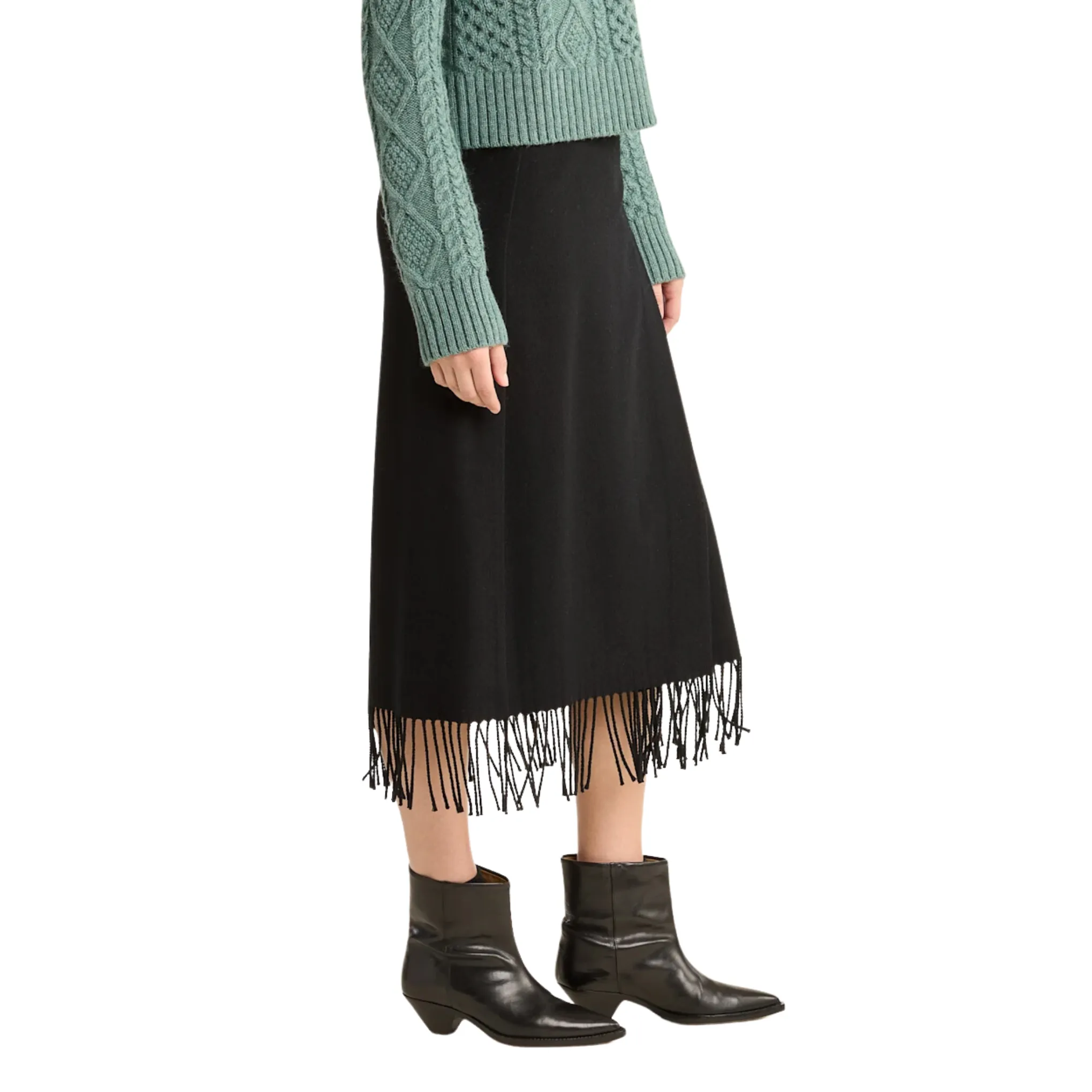 Pendleton Women's Wool Fringe Wrap Skirt