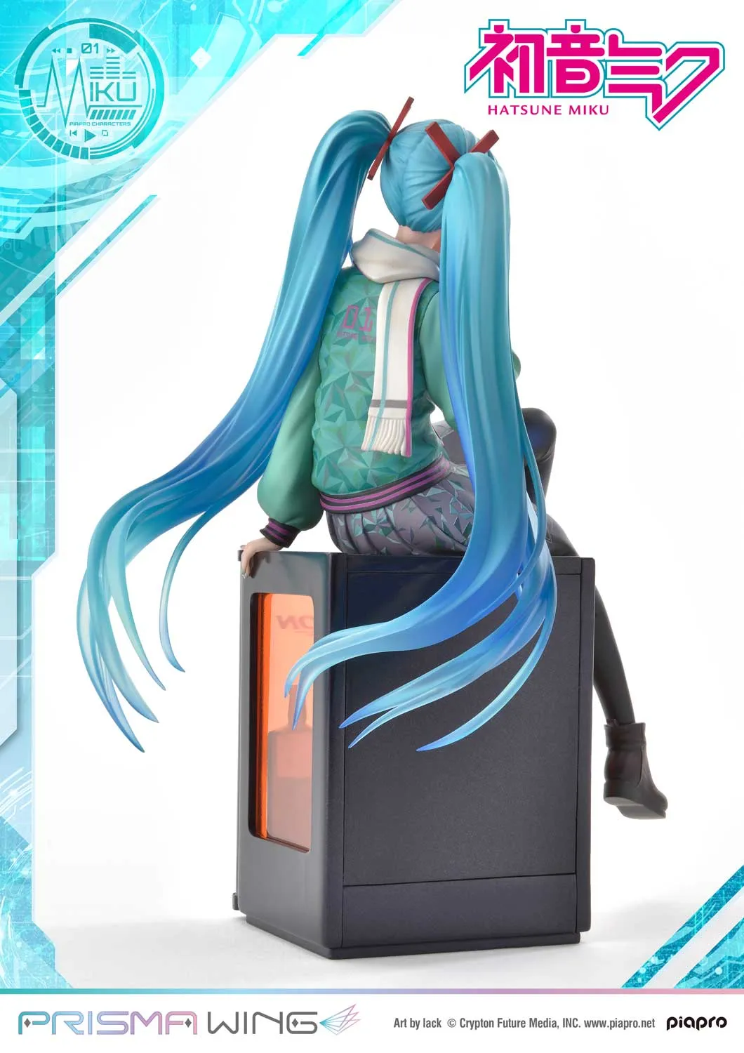 PRISMA WING Hatsune Miku 1/7 Scale Figure (Art by Lack)